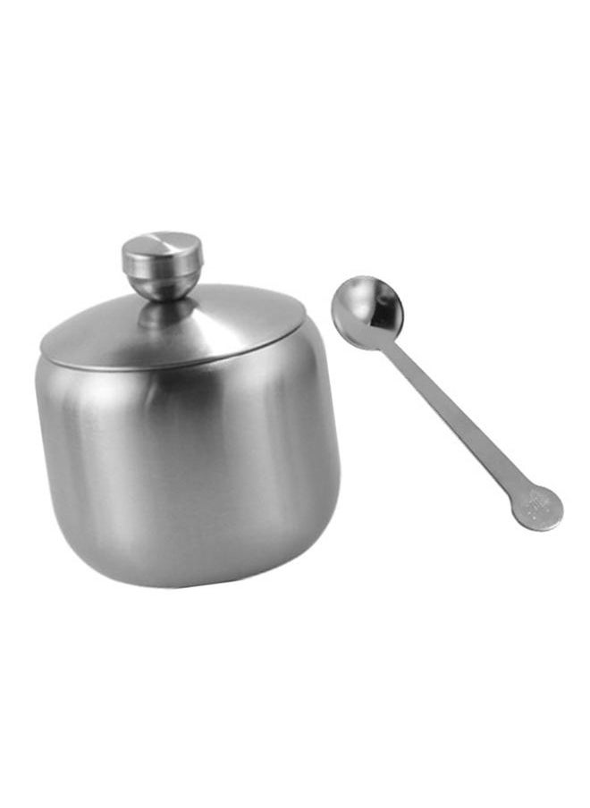 Thoraya Stainless Steel Spice Jar Large Capacity Multifunctional Seasoning Bottle Seasoning Container for Cooking Restaurant BBQ  - Image 3