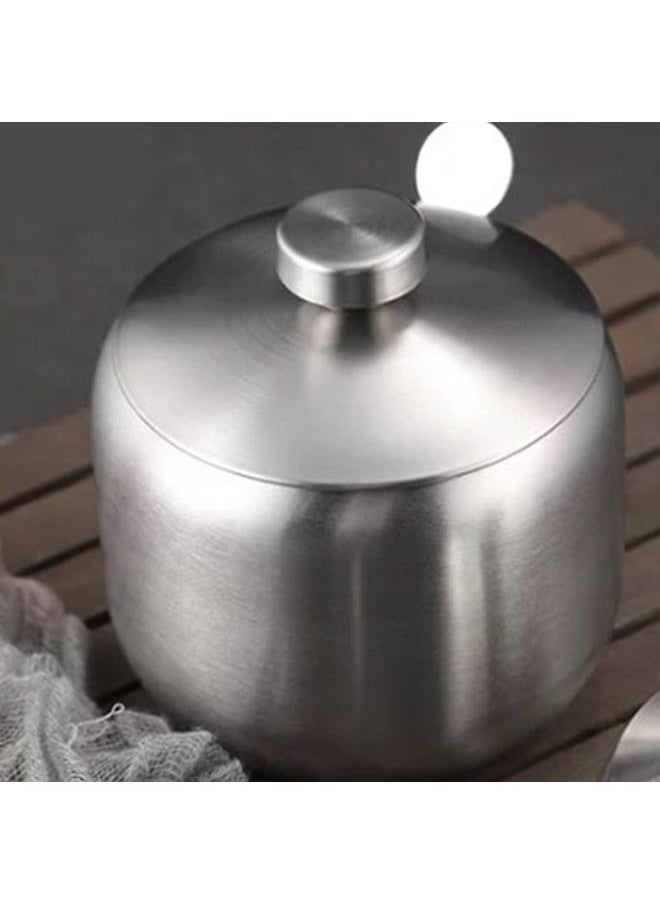 Thoraya Stainless Steel Spice Jar Large Capacity Multifunctional Seasoning Bottle Seasoning Container for Cooking Restaurant BBQ  - Image 5