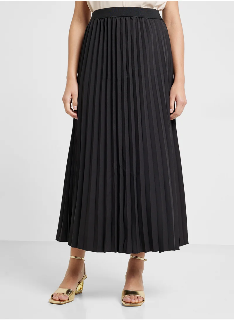 Khizana Blazer Set With Pleated Skirt
