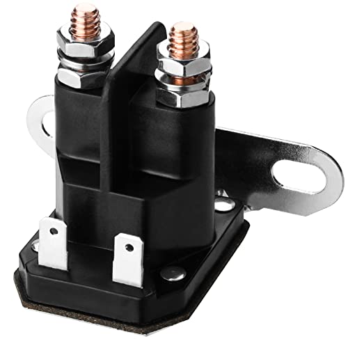 Tecreddy Starter Solenoid for John Deere AM138068 Cub Cadet 725-04439 MTD Troy-Bilt Trombetta 862-1211-211-16 Riding Lawn Mower Tractor - Image 1