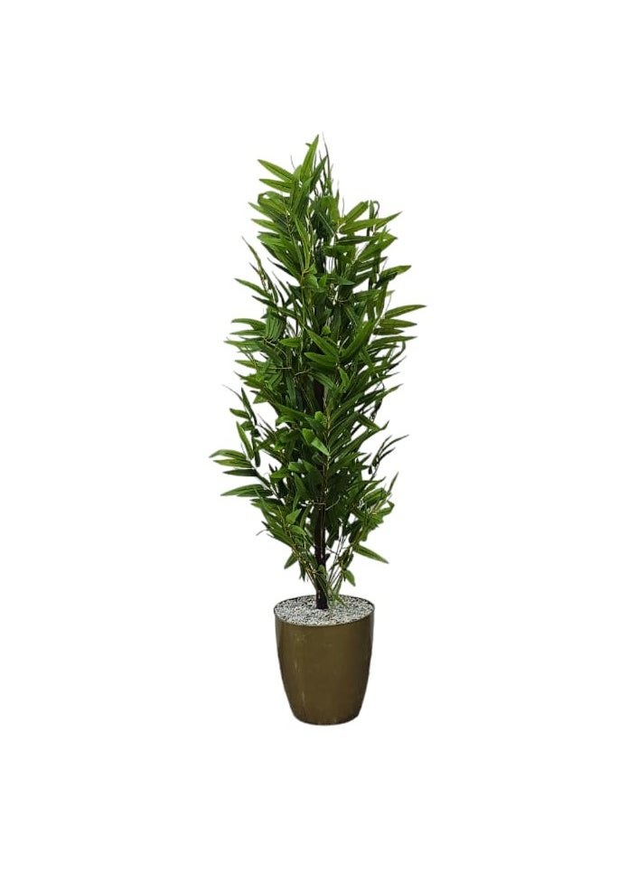 AL KHALDIYA Artificial decorative plant tree with pot, 140 cm  - Image 1