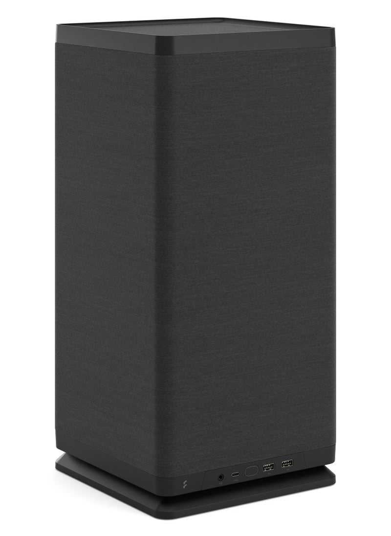 Fractal Design Mood Mini-ITX Small Form Factor PC Case, Motherboard Supports Upto mITX, GPUs Supports up to 325 mm, Rear magnetic filter mesh, with PCIe 4.0 Riser, FD-C-MOD1N-02  - Image 4