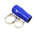 TenkeAuto 6 Length High Performance 4Ply Reinforced 2 to 275 ID Straight Reducer Silicone Hose Coupler With SS T Bolt Clamp 2275 BLUE - Image 2