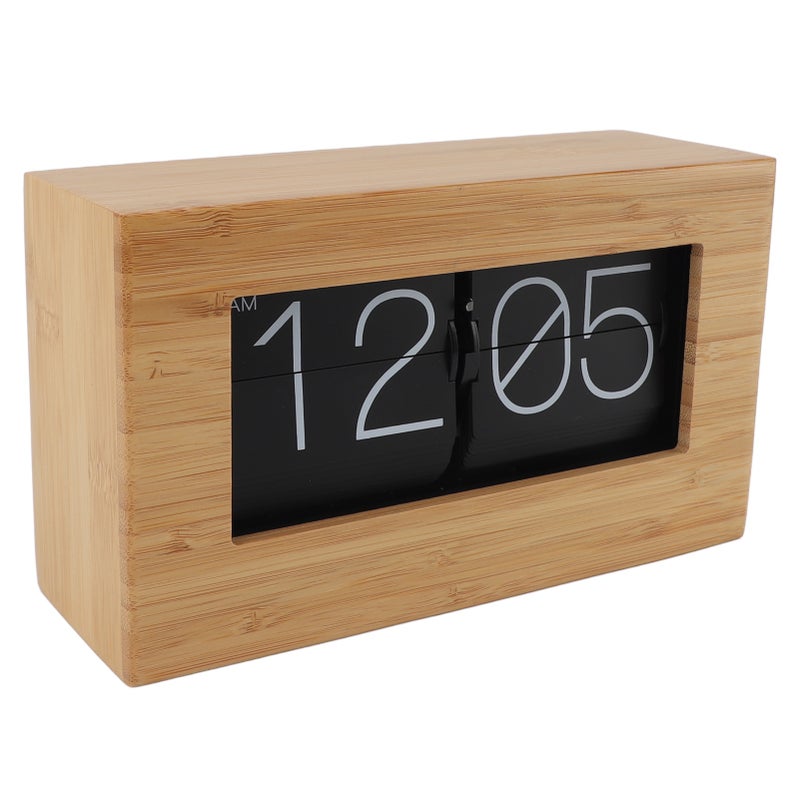 Automatic Page Turning Clock Vintage 12 Hours Digital Display Mechanical Flip Down Clock for Home Living Room Office Decor - Image 3