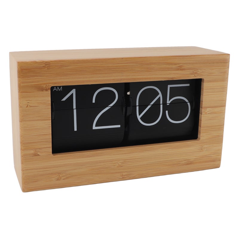 Automatic Page Turning Clock Vintage 12 Hours Digital Display Mechanical Flip Down Clock for Home Living Room Office Decor - Image 4