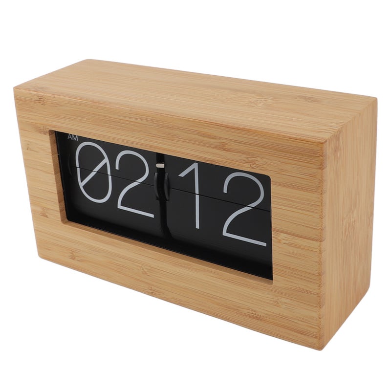 Automatic Page Turning Clock Vintage 12 Hours Digital Display Mechanical Flip Down Clock for Home Living Room Office Decor - Image 5