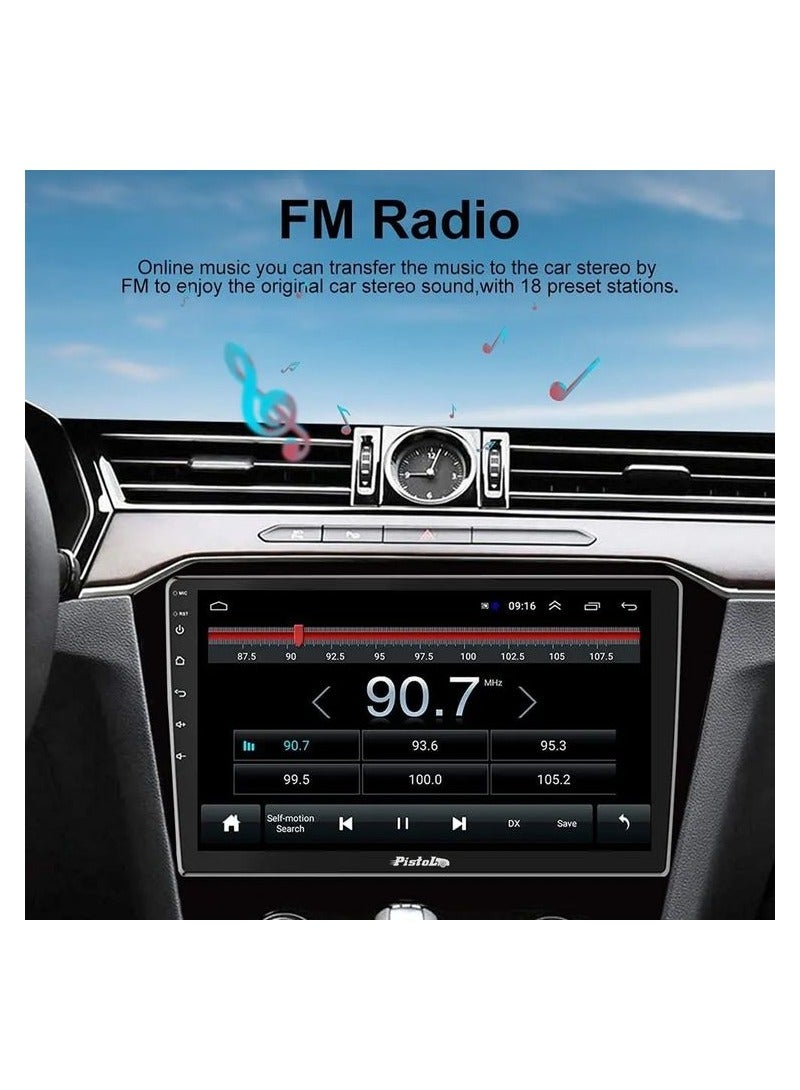 Generic Android Music System Touchscreen For Car -10 inch, Car LCD Screen With iOS Android Mirror Link, 1080p OEM Head Unit BT/Wi-Fi/GPS/Handsfree Call - Image 4
