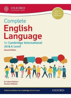 Complete English Language for Cambridge International AS & A Level By Julian Pattison ,Duncan Williams