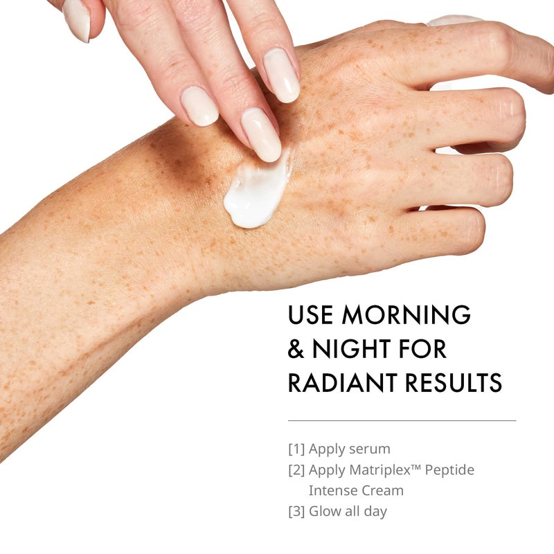 depology Matriplexâ„¢ Peptide Intense Cream | Infused with MatrixylÂ® 3000 | MatrixylÂ® | Syntheâ€™6Â® | and MatrixylÂ® MorphomicsÂ® | Hydrating Facial Moisturizer | Improves Apearance of Fine Lines - Image 5