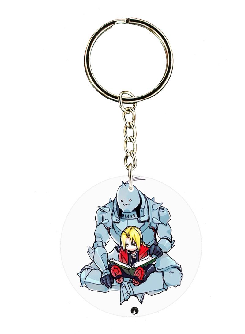 RKN The Anime Full metal Alchemist Double Side Printed Keychain
