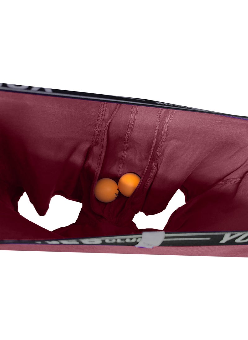 Yohannes Club - Men's, Special Separated Cotton Boxer, Single, Claret Red - Image 1
