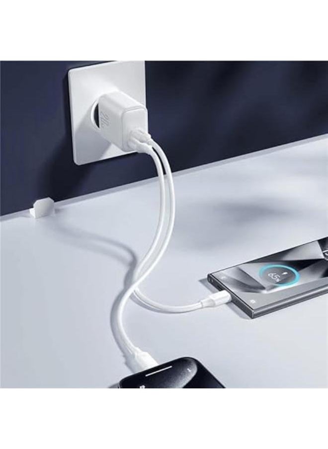 Joyroom JR-TCF21 20W A+C Dual-Port Charger, White Guaranteed by Agent Trust