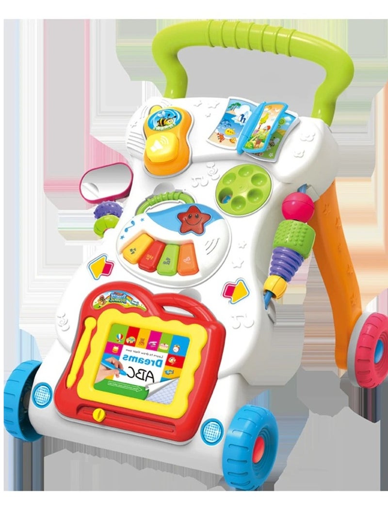 Multi-Functional Multicolored Writing, Drawing, Music Walker Assorted 6+ Months - Image 2