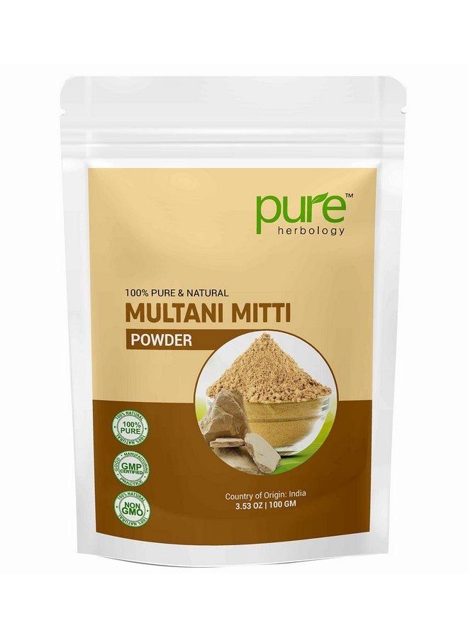 بيور هربولجي مسحوق خشب الصندل النقي والطبيعي، مسحوق بتلات الورد، مسحوق قشر البرتقال، مسحوق مولتاني ميتي، مسحوق مولثي، مسحوق الكركديه، عبوة كومبو لتبييض بشرة الوجه (كل منها 100 جرام) - Image 3