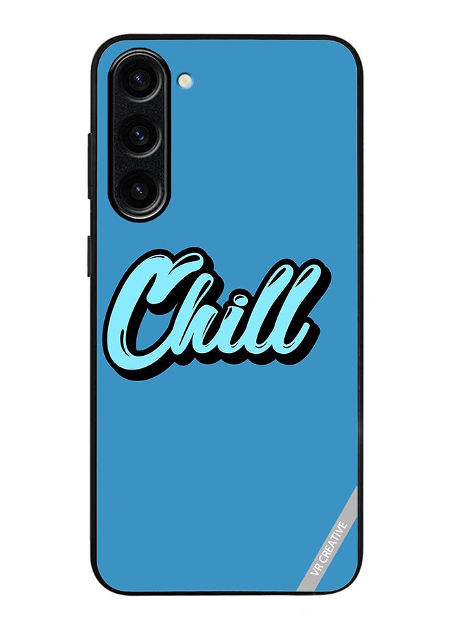 VR CREATIVE Protective Case Cover For Samsung Galaxy S23 FE Chill In Blue Color Design Multicolour - Image 1