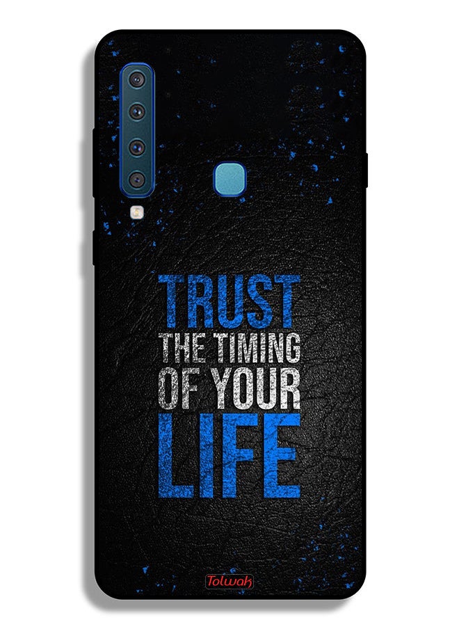 Tolwak Samsung Galaxy A9 (2018) Protective Case Cover Trust The Timing Of Your Life  - Image 1