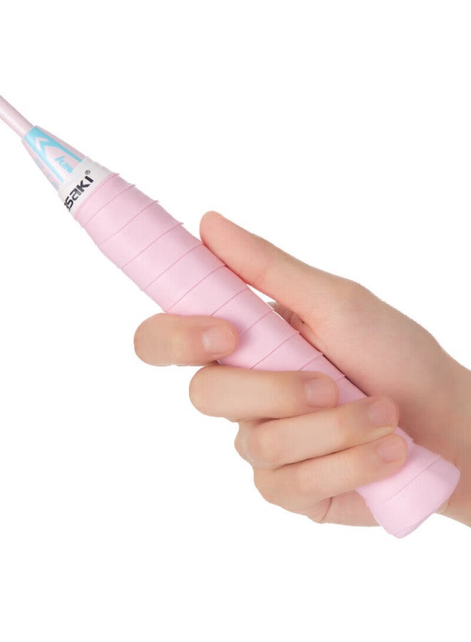 Kawasaki Badminton Grip Tape, Soft And Elastic, Sticky, Shock-absorbing, Non-slip, Sweat-absorbing, Ultra-soft 001 Lotus Pink - Image 3