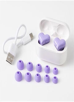 Letv V5.3 Bluetooth Wireless Headphones HiFi Stereo In-Ear Noise Cancelling Design-（Purple）  - Image 1