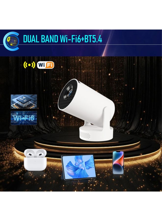 Hy300ultra Projector Home 4k High-definition Ultra-short Throw Small Mini Portable Portable Projector - Image 2