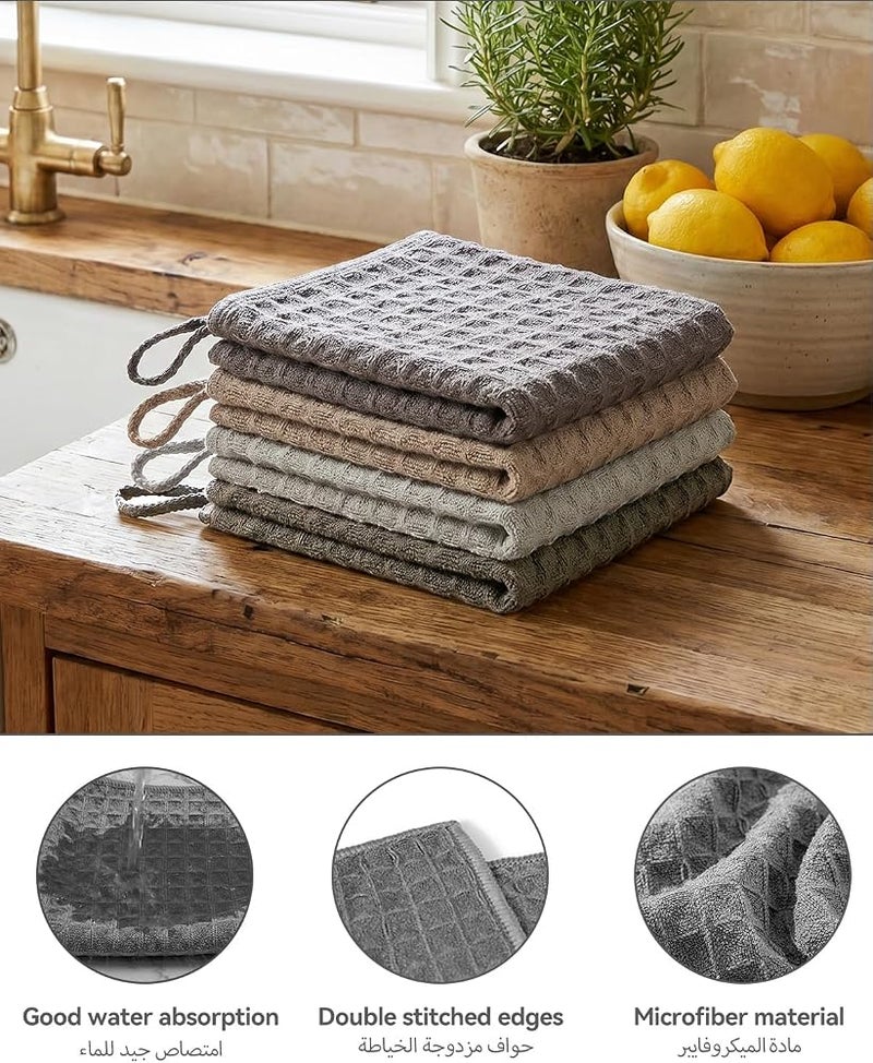 Proxima Direct Microfiber Cleaning Cloth 4 Pack 30x30cm with Hanging Loop - Image 3