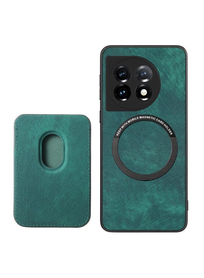 اس-توب جراب هاتف OnePlus 11 من الجلد بتصميم كلاسيكي مع حقيبة بطاقات مغناطيسية - Image 3