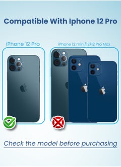 Remson Remson 2 Pack Acrylic 9H Premium 3D Safety Camera Lens Protector with Installation Guide Compatible with iPhone 12 Pro 6.1 inch  - Image 5