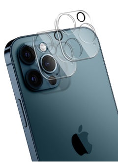 Remson Remson 2 Pack Acrylic 9H Premium 3D Safety Camera Lens Protector with Installation Guide Compatible with iPhone 12 Pro 6.1 inch  - Image 1