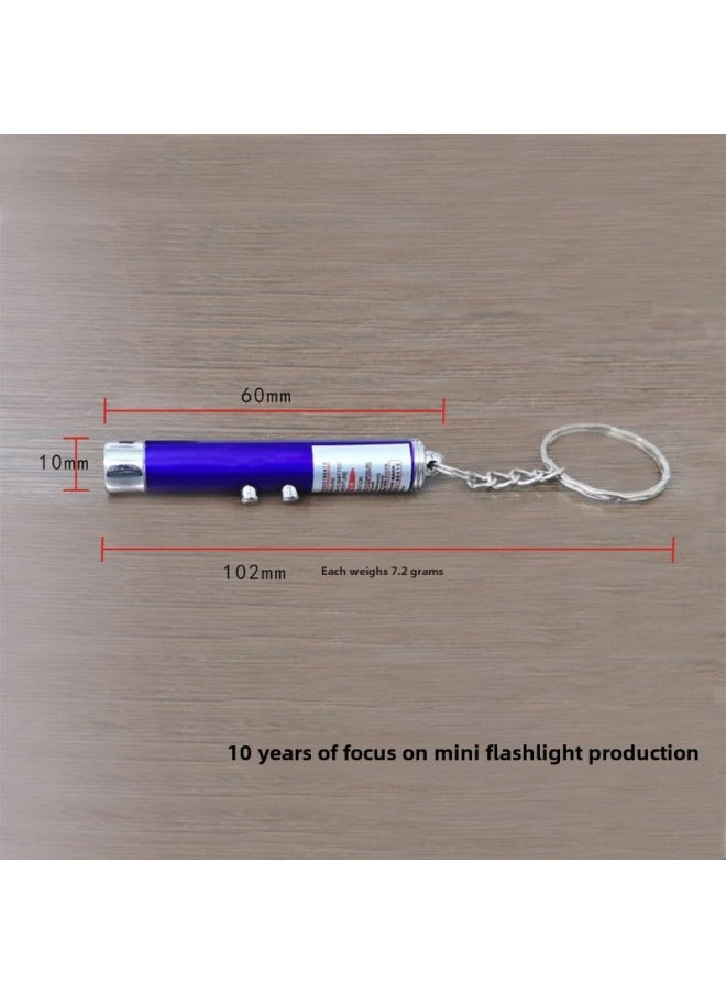 Generic - Cat Tease Stick Infrared Laser Teaching LED Flashlight Toy Laser Light Engineering Instructions Cat Toy-Color:Green - Image 1
