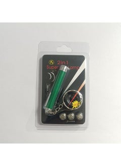 Generic Cat Tease Stick Infrared Laser Teaching LED Flashlight Toy Laser Light Engineering Instructions Cat Toy-Color:Green  - Image 1