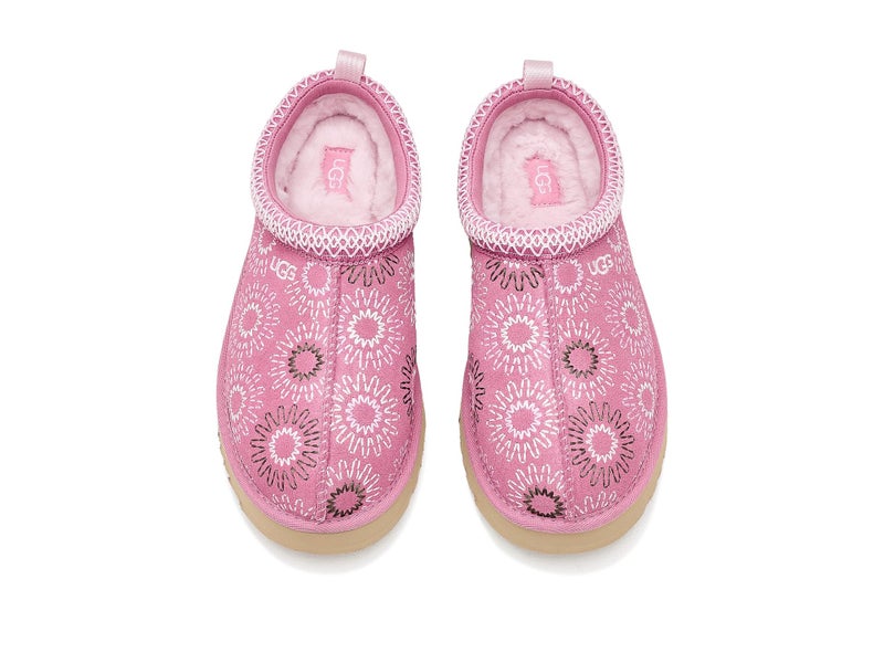 UGG حذاء UGG للأطفال Tazz Sun Stitch، وردي أفقى، 6 - Image 2