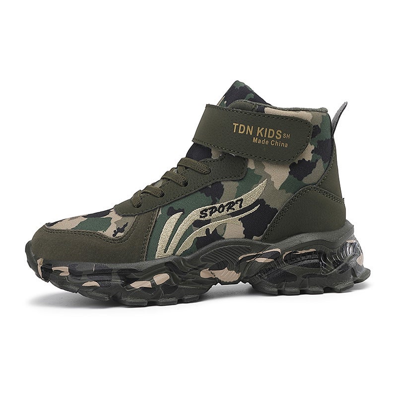 Wow Kidsren'S Snow Boots Waterproof And Non-Slip For Boys And Girls, Medium And Large Kidsren'S Velvet And Thickeneded Northeast Winter Snow Cotton Shoes - Image 1