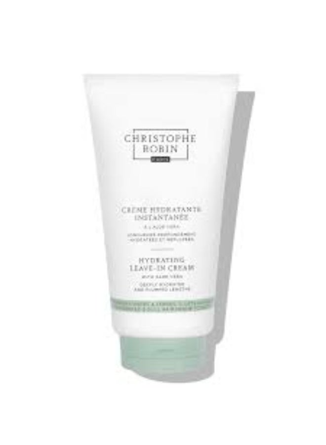 Christophe Robin Hydrating Leave-in Cream with Aloe Vera 150ml - Image 1