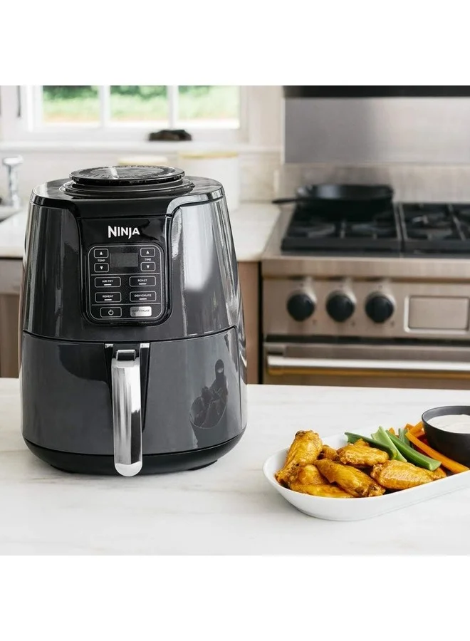 Ninja Ninja Air Fryer Af100, Roast, Reheat, Dehydrate, 3.8 L, 1550 Watts, Grey And Black