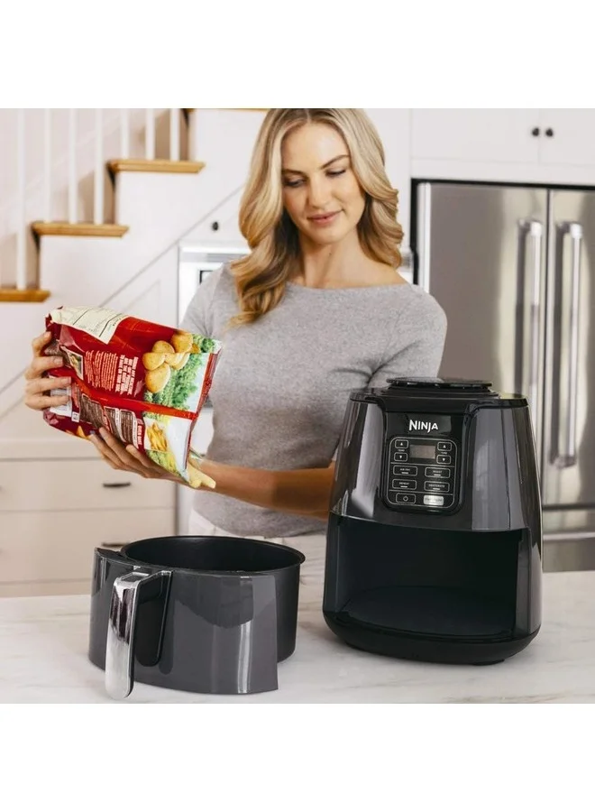 Ninja Ninja Air Fryer Af100, Roast, Reheat, Dehydrate, 3.8 L, 1550 Watts, Grey And Black