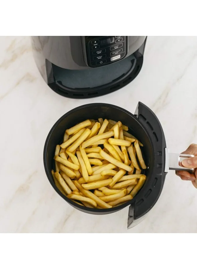 Ninja Ninja Air Fryer Af100, Roast, Reheat, Dehydrate, 3.8 L, 1550 Watts, Grey And Black