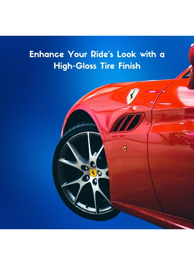 Trishine Tyre Polish 5L – Long-Lasting Shine Water-Resistant UV Protection for Tires