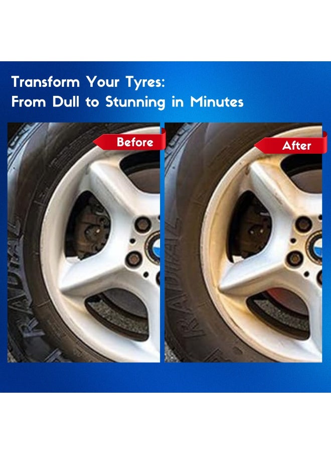 Trishine Tyre Polish 5L – Long-Lasting Shine Water-Resistant UV Protection for Tires