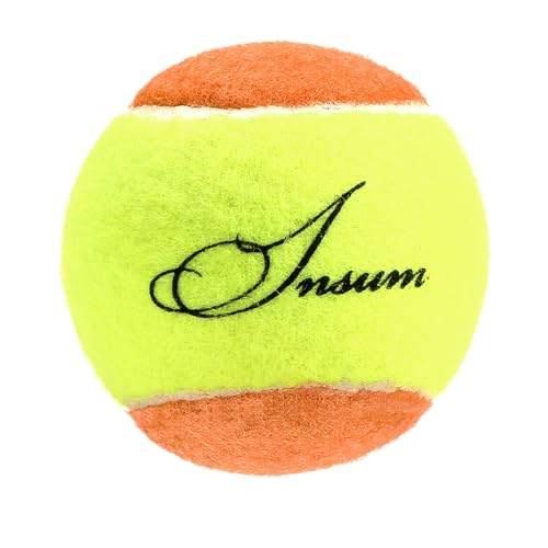 INSUM Kids Tennis Balls, 50% Pressureless Orange Tennis Balls for Kids Practice, Made of Premium Durable Felt, Idea for Teen Beginner Training (Stage-2) - Image 2