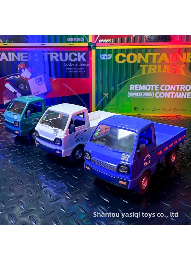 1:16 Remote Control Truck Simulation Remote Control Van Model Drift Racing Car 2.4G Children's Toy Car-Color:QH922-4D Small And Micro Canopy Truck 】-Proportion:Endurance 2 Battery - Image 3