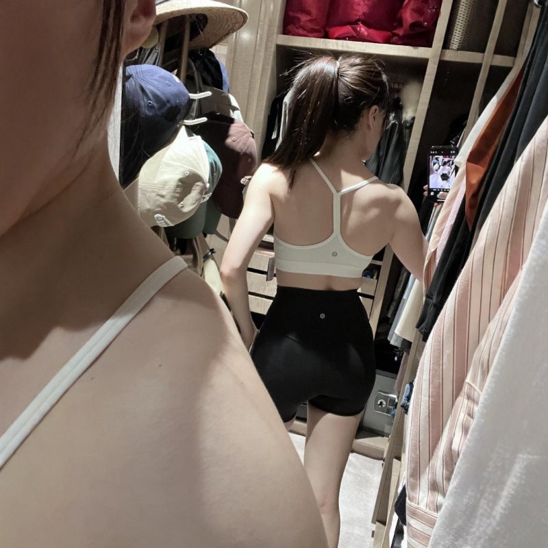 Lulu Original Standard Sports Vest Women'S Y-Shaped Thin Intimates With Chest Pad And Beautiful Back Fitness Yoga Bra Top - Image 4