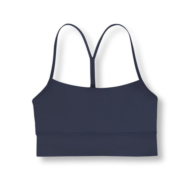 Lulu Original Standard Sports Vest Women'S Y-Shaped Thin Intimates With Chest Pad And Beautiful Back Fitness Yoga Bra Top - Image 1