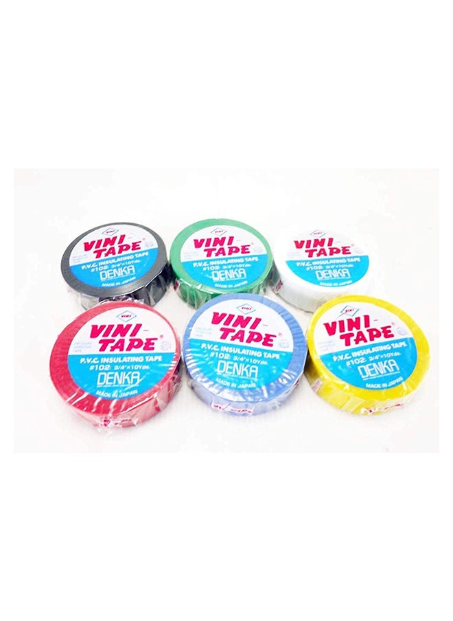 VINI 6 Pcs Vini Insulation Tape - Made In Japan 