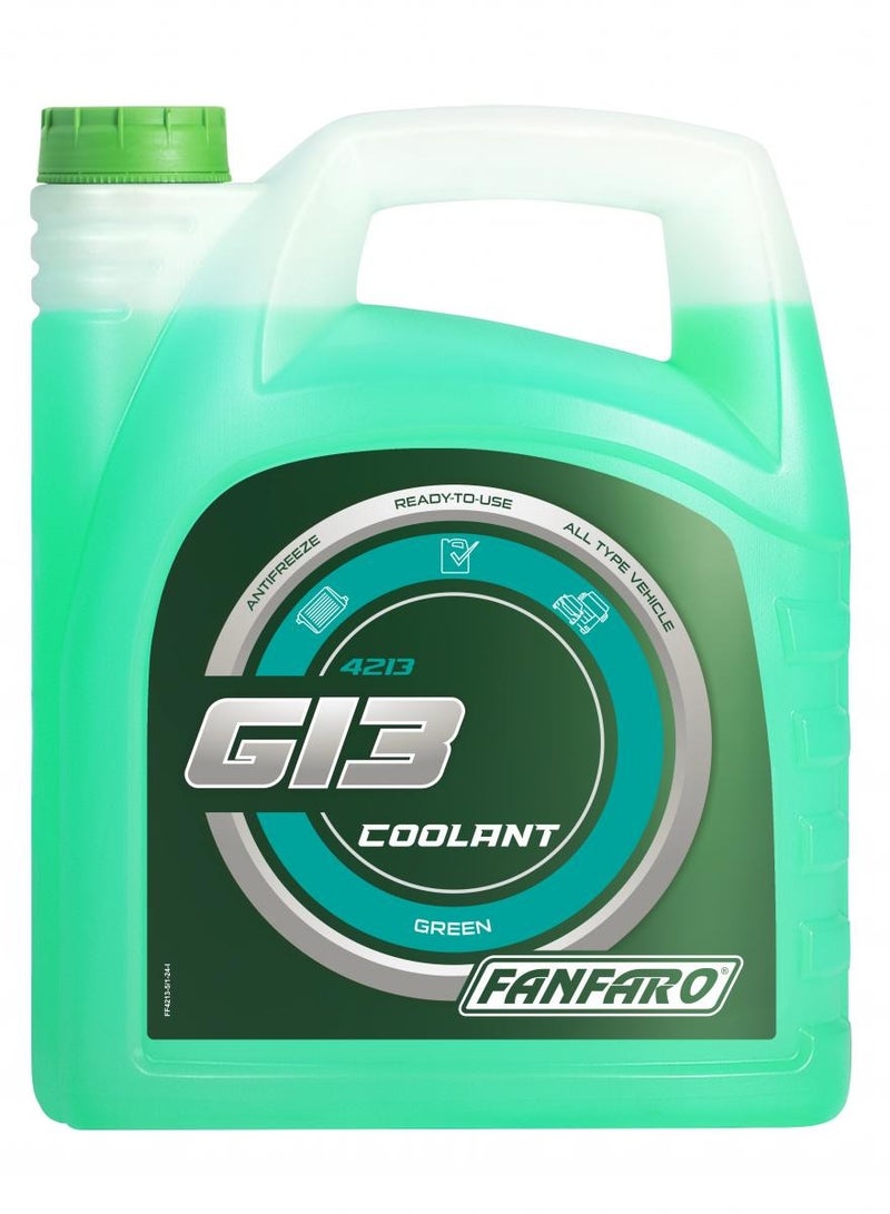 فنفارو مياة تبريد G13+ Green 5L
