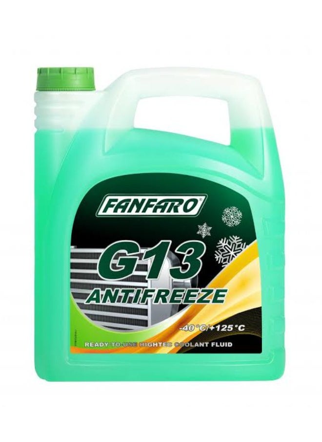 Fanfaro - G13+ Green 5L coolant water - Image 1