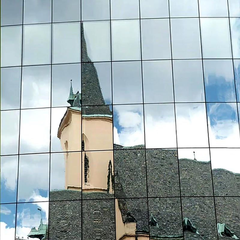 BDF S03 Highly Reflective Mirror Privacy Window Film - 24in X 14ft - Image 1