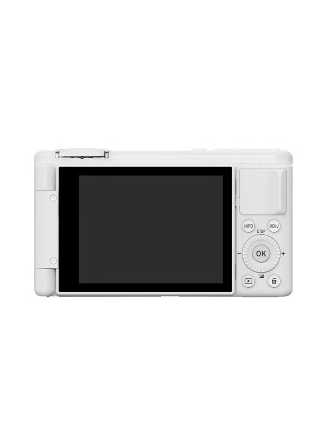 Rich Ly-10l 10x Zoom Selfie Flip Screen Student Digital Camera Birthday Gift For Girls Entry-level Mirrorless Campus Hd Vlog Travel Alternative Ccd White 32gb - Image 5