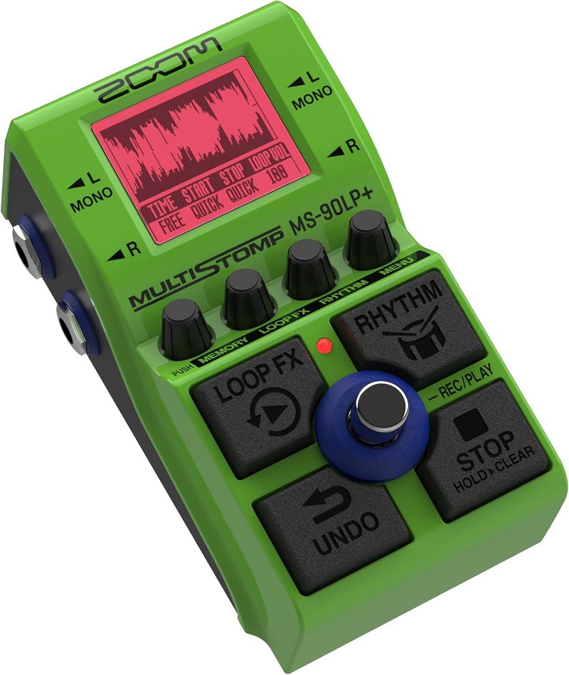 ZOOM بيدال الجيتار Zoom MS-90LP+ MultiStomp مع تسجيل لمدة 13 ساعة وحلقات مدتها 90 دقيقة - Image 5