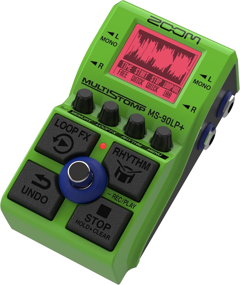 ZOOM بيدال الجيتار Zoom MS-90LP+ MultiStomp مع تسجيل لمدة 13 ساعة وحلقات مدتها 90 دقيقة - Image 2