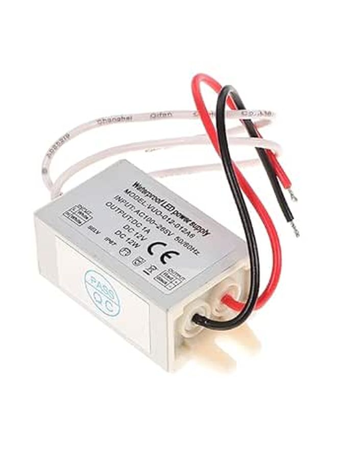 Waterproof LED Driver 12V 24W Flicker Free Power Supply for Ceiling Spot Downlights - Image 1