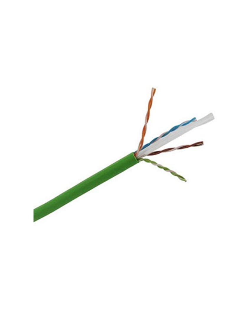 corning - 3M CORNING / VOL6UL4305 / DE010024342 / UTP LSZH 24AWG 305M GREEN CAT6 ROLL - Image 1